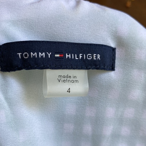 TOMMY Hilfiger Cotton Gingham fit & flare dress size 4 - Picture 12 of 12